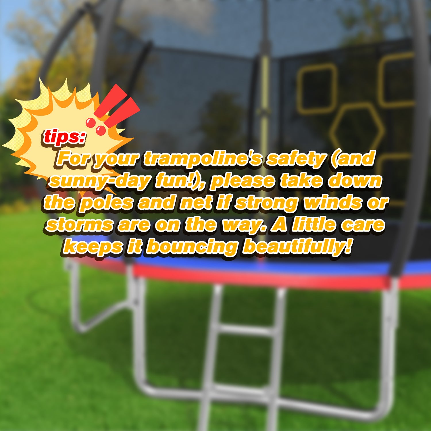 Mersco 12FT Trampoline for Kids with Mulifunctional Target Cloth,Outdoor Recreational Trampolines with Enclosure Net and Ladder,Jumping Trampoline SPACE for Boys and Girls Birthday Gifts,Multicolor