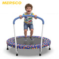 Mersco 36" Trampoline for Kids Indoor Trampoline with Handle for 2+ Years Kids Print