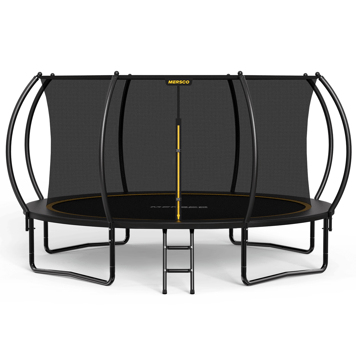 Kdymod Trampoline for 7-9 Kids and Adults, 14 FT Backyard Recreational Trampoline with Enclosure Net and Ladder, Heavy Duty Rust-Resistant Steel Frame, No Gap Design, Gift for Kids Adults