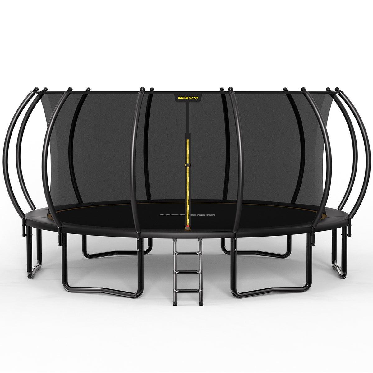 Kdymod Trampoline for Kids and Adults, 16 FT Backyard Recreational Trampoline with Enclosure Net and Ladder, Heavy Duty Rust-Resistant Steel Frame, No Gap Design, Gift for Kids Adults