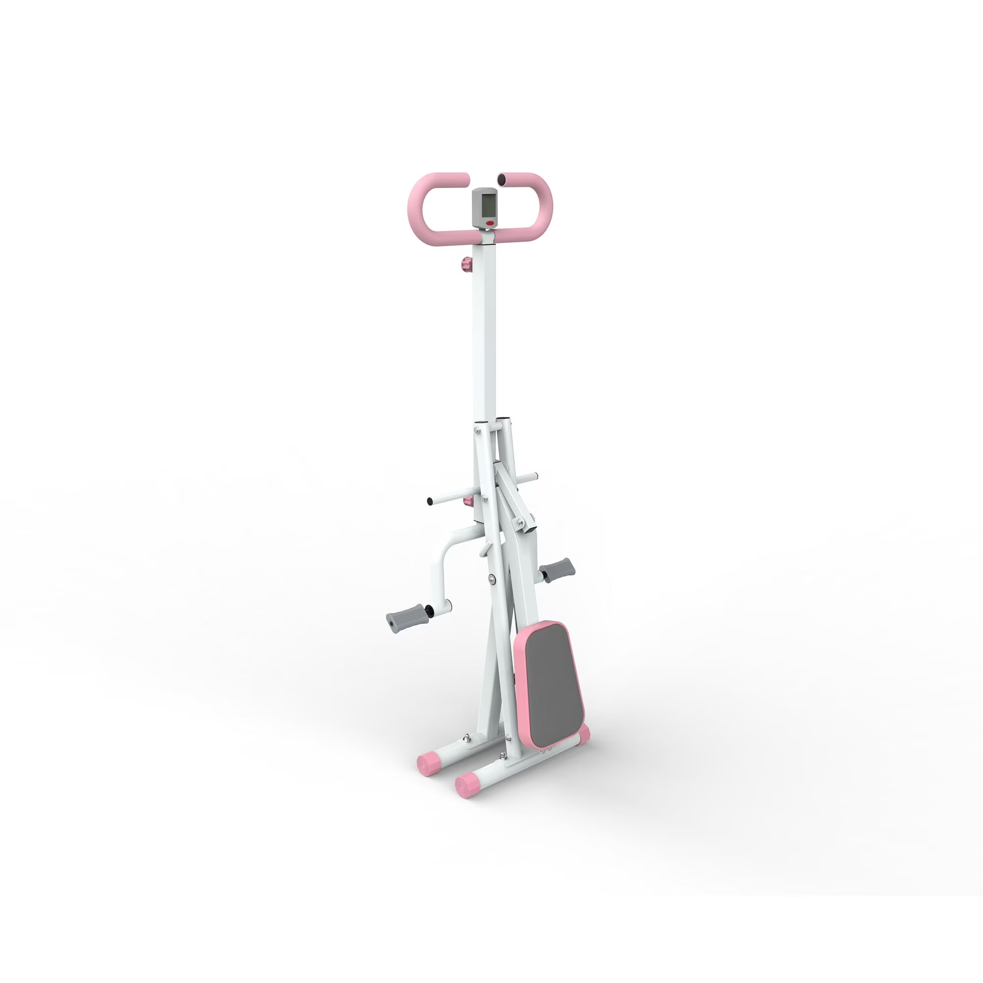 Kdymod Generic Foldable Squat Machine with Resistance Bands, Glutes and Thigh for Home Gym, Hip Thrust Leg Press for Home Gym Fitness ,250 lbs,Pink
