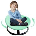 Cirui 360° Swivel Sensory Spin Chair for Kid with Autism, Sensory Spinning Chair,Autistic Kids Sensory Toy Chair with Non Slip Spinning Seat,Toddler Sit for Coordination Balance Focus Training,Blue
