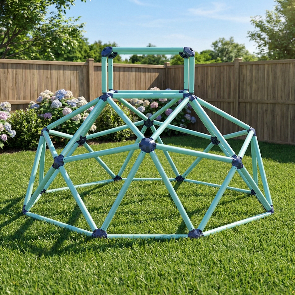 Mersco 6FT Kids Climbing Dome,Outdoor and Indoor Climbing Set,Sturdy Playground Climber Climbing Structures Set for Boys and Girls Birthday,Children's Day gifts