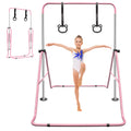 Kdymod Gymnastics Bar for Kid,Adjustable Height Kids Gymnastics Bar,Foldable Horizontal Junior Gymnastics Equipment Bar for Home Gym