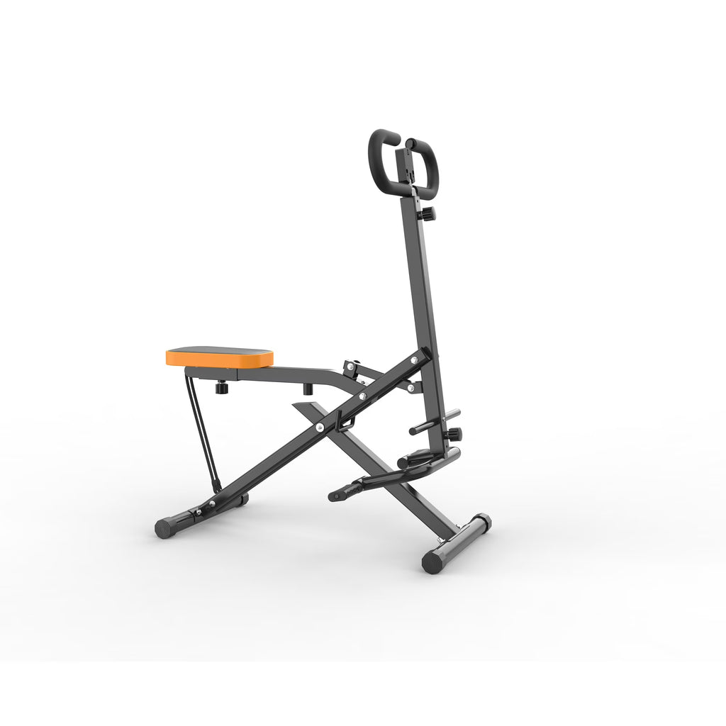 Kdymod Generic Foldable Squat Machine with Resistance Bands, Glutes and Thigh for Home Gym, Hip Thrust Leg Press for Home Gym Fitness ,250 lbs,Black