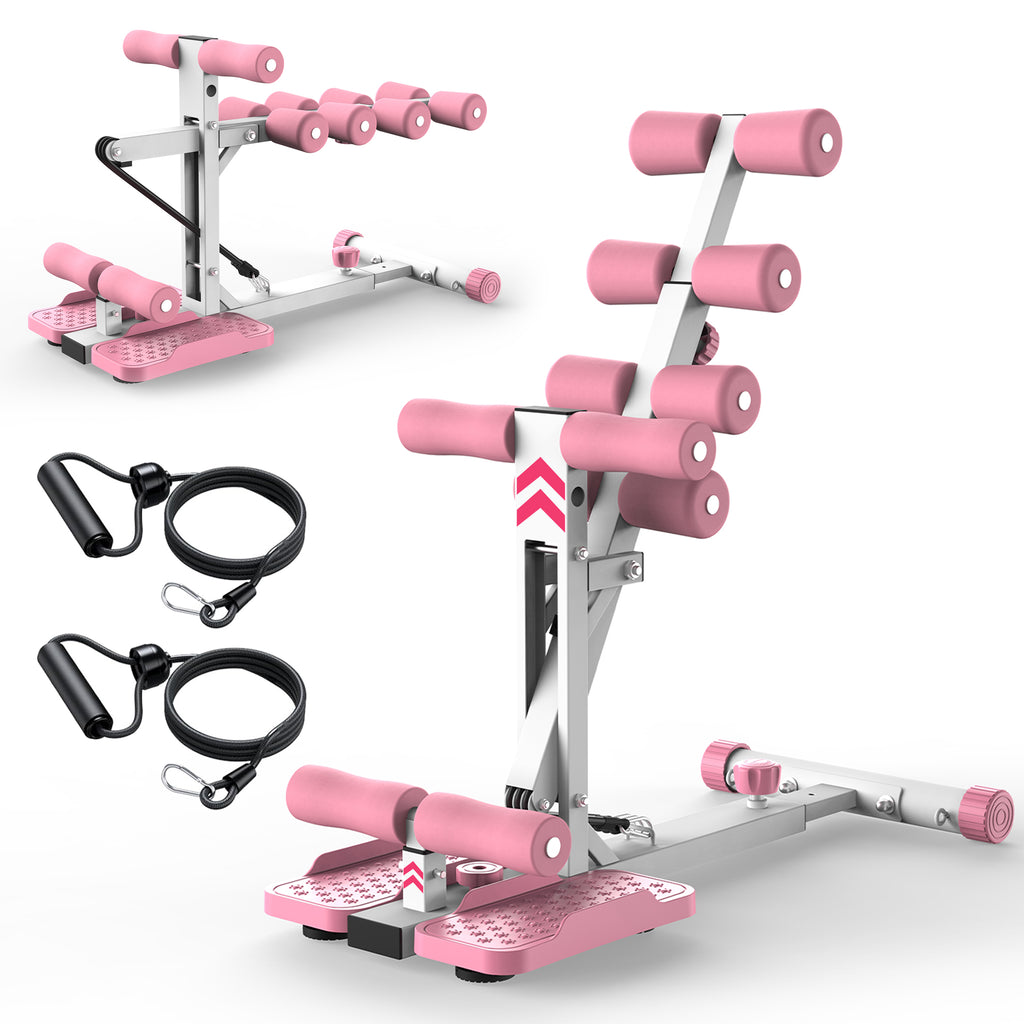 Kdymod Deep Squat Machine, Adjustable Squat Machine for Women with Resistance Bands ，Glute Machine Assist Trainer for Core & Legs Workout Ideal for Home Gym, Apartment & Office