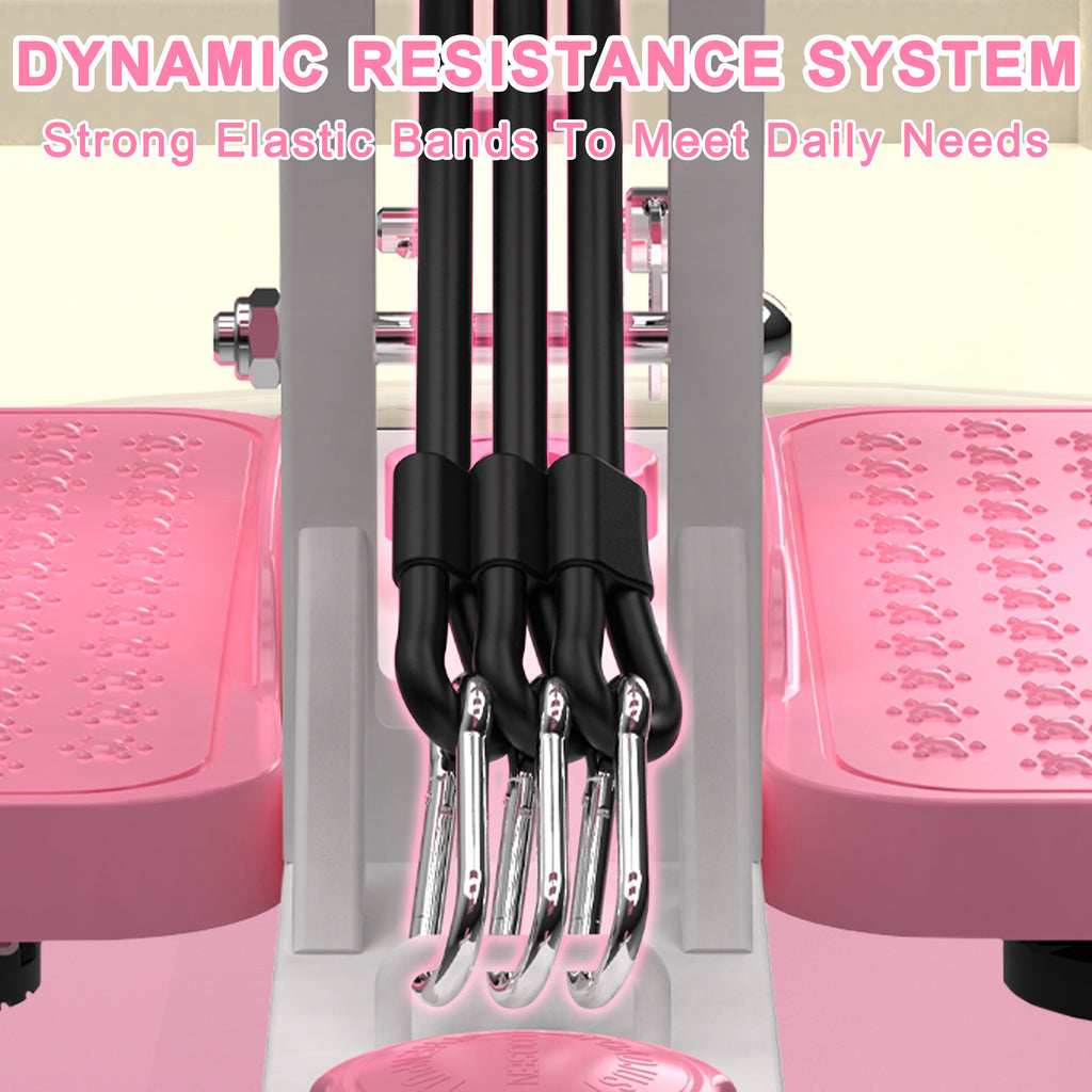Kdymod Deep Squat Machine, Adjustable Squat Machine for Women with Resistance Bands ，Glute Machine Assist Trainer for Core & Legs Workout Ideal for Home Gym, Apartment & Office